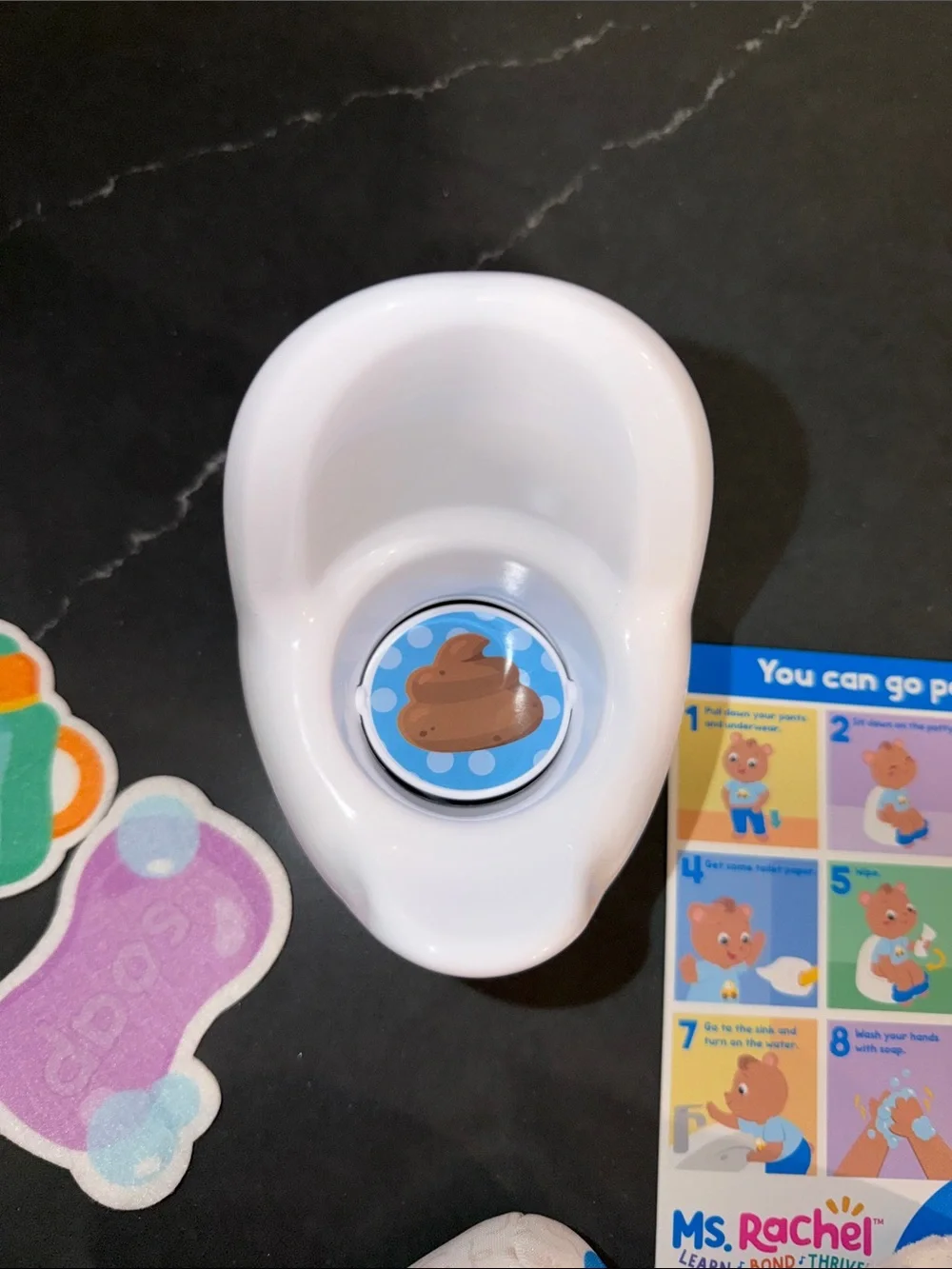 Ms. Rachel Potty Time with Bean Plush Toy Bear Set | Potty Training | Ages 18M–3